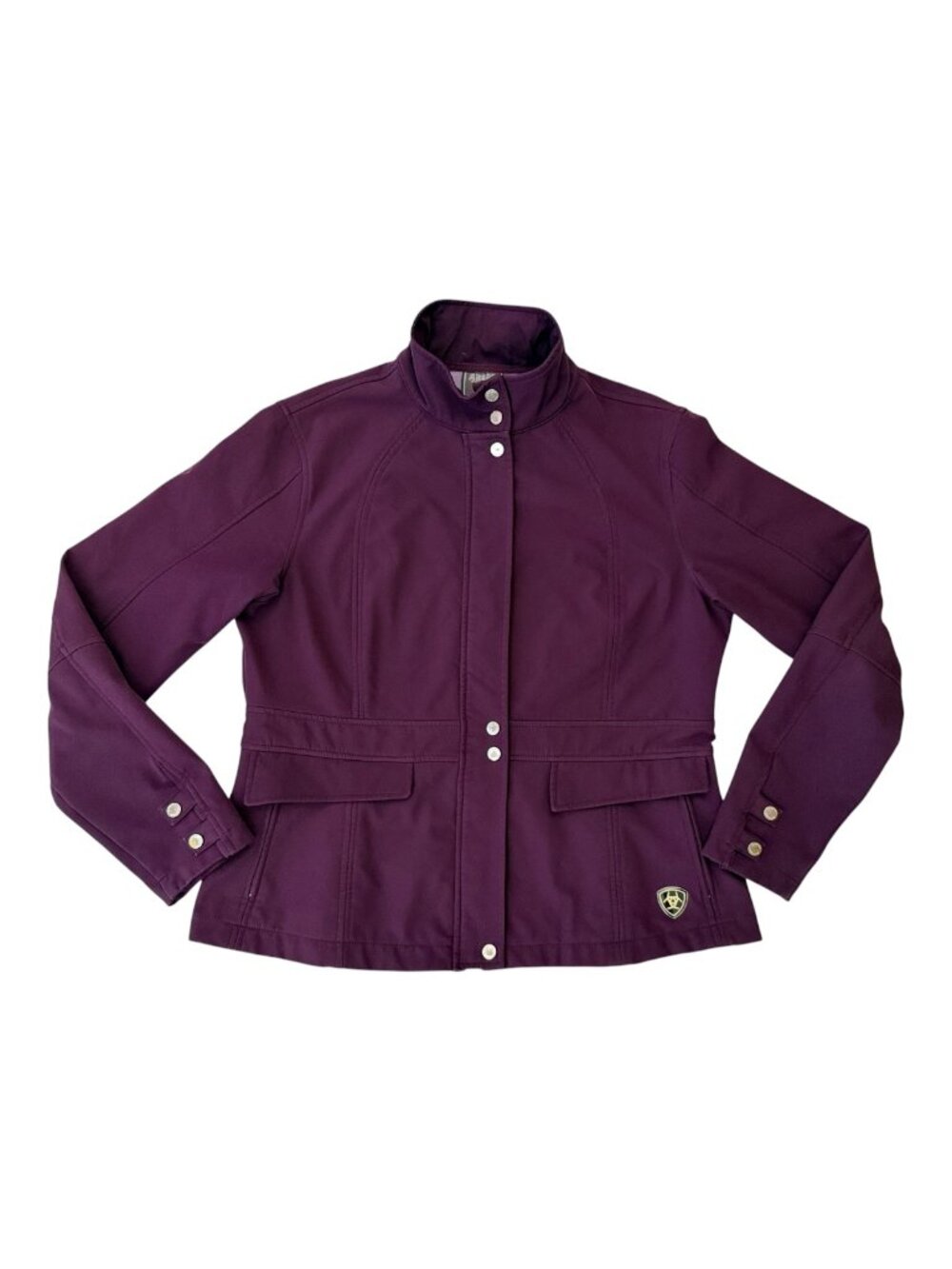 Ariat Softshell Jacket | Women's XL/TG | Deep Purple | Fleece Lined | Pre-Owned